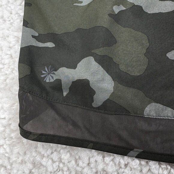 Athleta Camo Printed Mesh Racer Run Short NO LINER - Picture 7 of 11